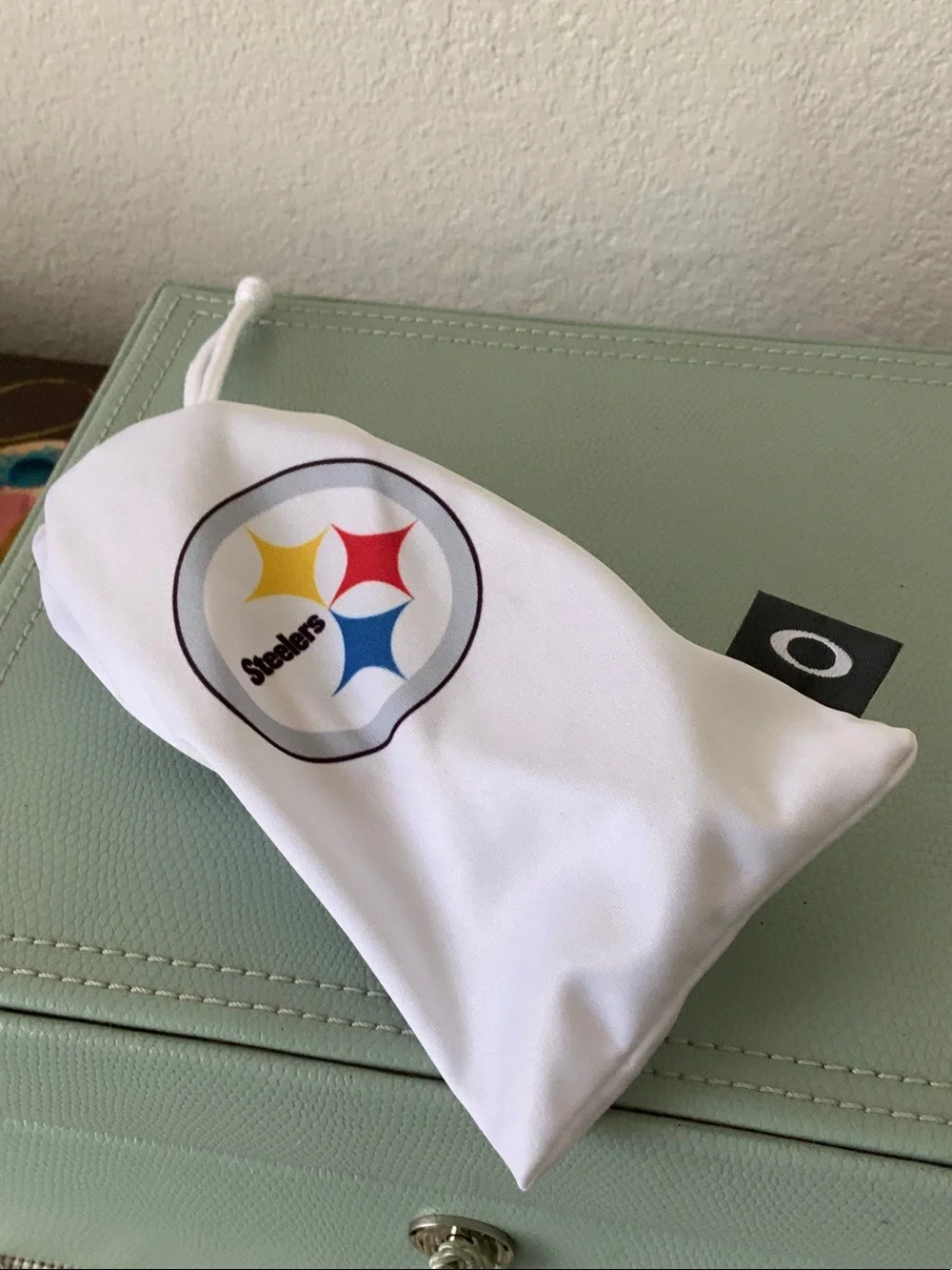 Oakley Black Sunglasses with STEELERS Yellow Temple Accents